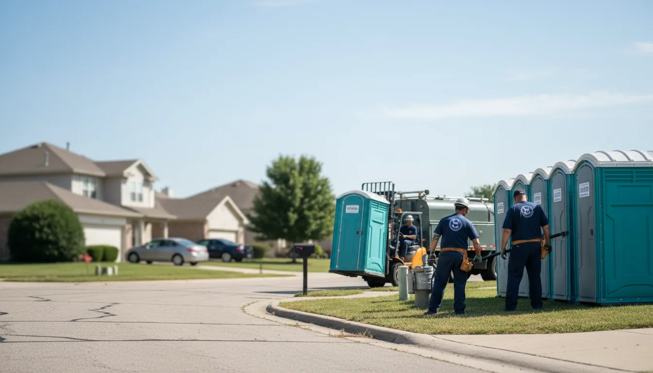 Porta Potty Rental in Tecumseh, KS near me